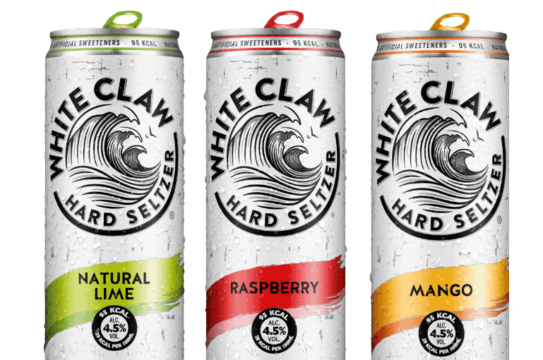 White Claw Cans